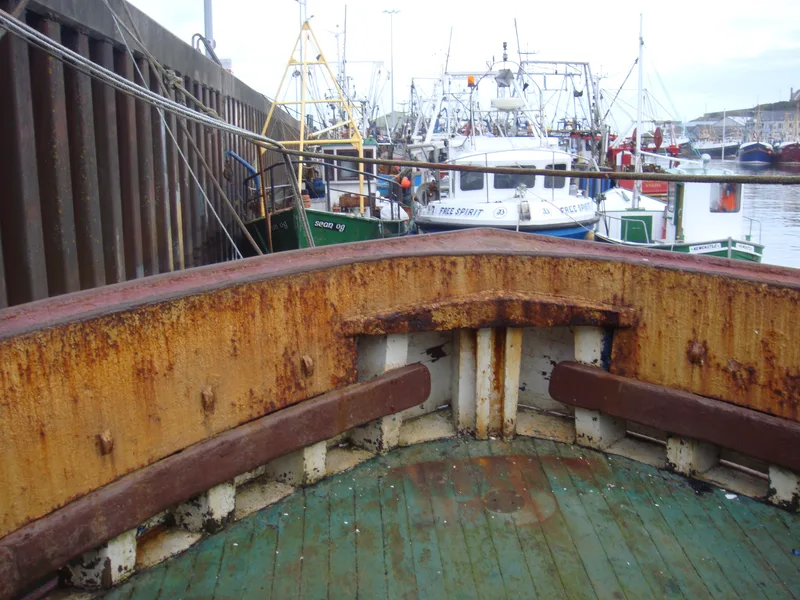 Fishing boats at Kilkeel harbour in Northern Ireland